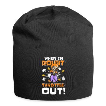 Retro Cartoon Character Cartoon Illustration - Jersey Beanie - black - Front