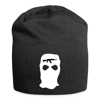 Ski mask ak47 - Jersey Beanie - black - Front