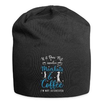 Nature sauvage Doux - Bonnet en jersey - noir - Devant