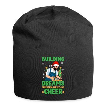 Jingle Bells Gesunde Zähne schwillt an Zahnarzt Za - Jersey-Beanie - Schwarz - Vorne