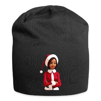 Santa Claus / Santa Claus - Jersey Beanie - black - Front