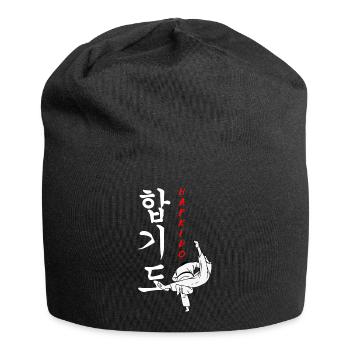 Hapkido-Kampfkunst-Geschenk - Jersey-Beanie - Schwarz - Vorne
