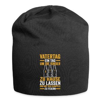 Dad Father Father's Day - Jersey Beanie - black - Front
