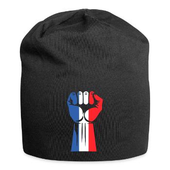 Patriotic France - Jersey Beanie - black - Front