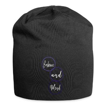 citations de guérison humour processus de guérison heureux - Bonnet en jersey - noir - Devant