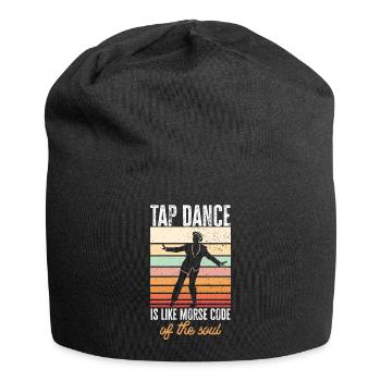 Tap Dance Teacher Tap Dancer Tap Dance - Jersey Beanie - black - Front