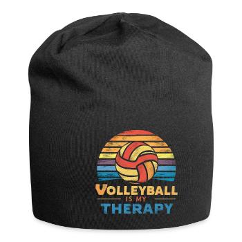 Volley-ball - Bonnet en jersey - noir - Devant