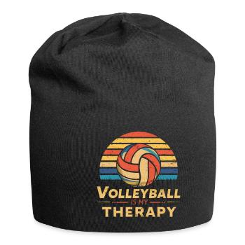 Volley-ball - Bonnet en jersey - noir - Devant