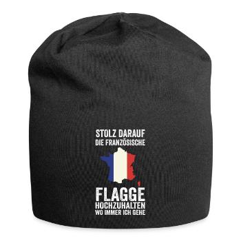 French French France - Jersey Beanie - black - Front