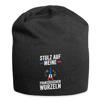 French French France - Jersey Beanie - black - Front