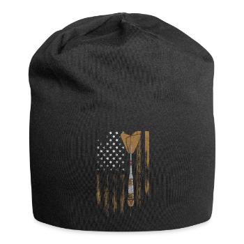 Joueur de fléchettes Fun Target Pub - Bonnet en jersey - noir - Devant