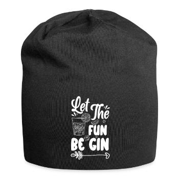 Alcool Boisson Buveur Alcool - Bonnet en jersey - noir - Devant