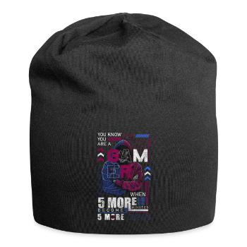 Manette de jeu Gaming Nerd - Bonnet en jersey - noir - Devant