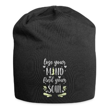 Yoga Illumination Pleine conscience Om - Bonnet en jersey - noir - Devant