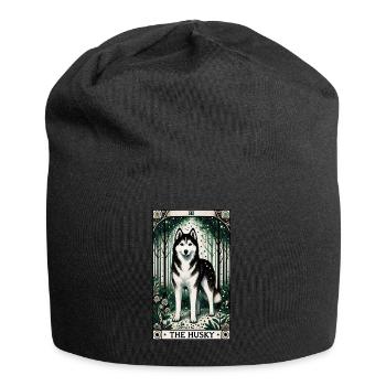 Le Husky - Bonnet en jersey - noir - Devant