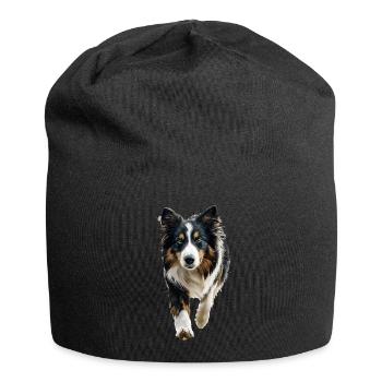 Collie - Jersey-Beanie - Schwarz - Vorne