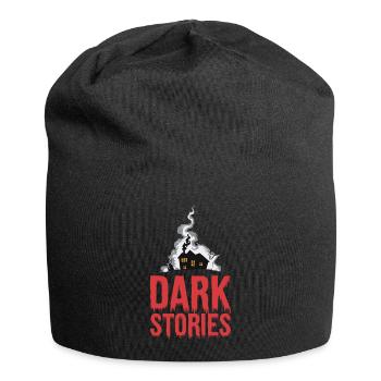 DARK STORIES - Jersey Beanie - black - Front