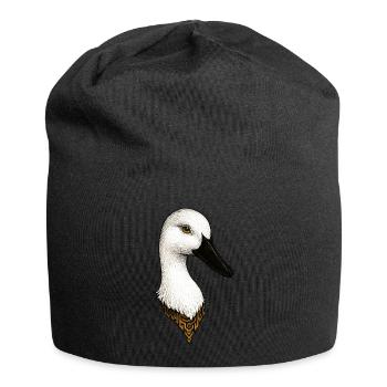 Canards qui courent Canards qui courent Maman Canards qui courent Papa - Bonnet en jersey - noir - Devant