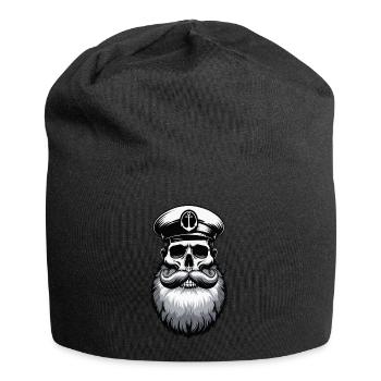 Capitaine Hambourg St Pauli Crâne de la ville hanséatique - Bonnet en jersey - noir - Devant
