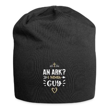 An Ark? I Noah Guy - Jesus - Jersey Beanie - black - Front