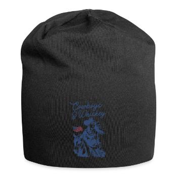Country Cowboys And Tequila Rodeo Vintage Horse - Jersey-Beanie - Schwarz - Vorne