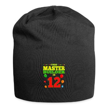 boys biMaster Builder 12 Years Old Block Building - Jersey-Beanie - Schwarz - Vorne