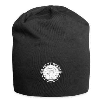 Morel mushrooms It fungus again mushroom hunter - Jersey Beanie - black - Front