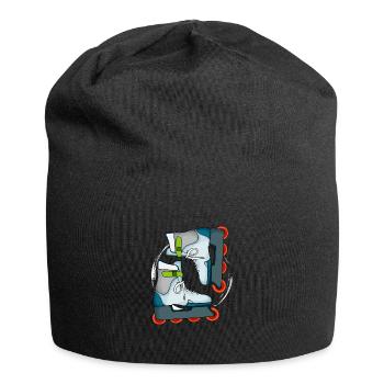 Inline Skates Skater Logo - Bonnet en jersey - noir - Devant