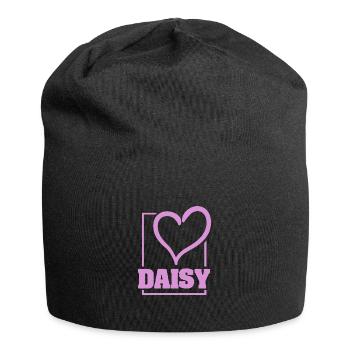 Marry Daisy - Jersey Beanie - black - Front