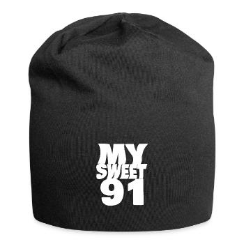Sweet 91 - Jersey Beanie - black - Front