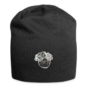 Talisman de poupée ukrainienne. Motanka.Folklore UA. - Bonnet en jersey - noir - Devant