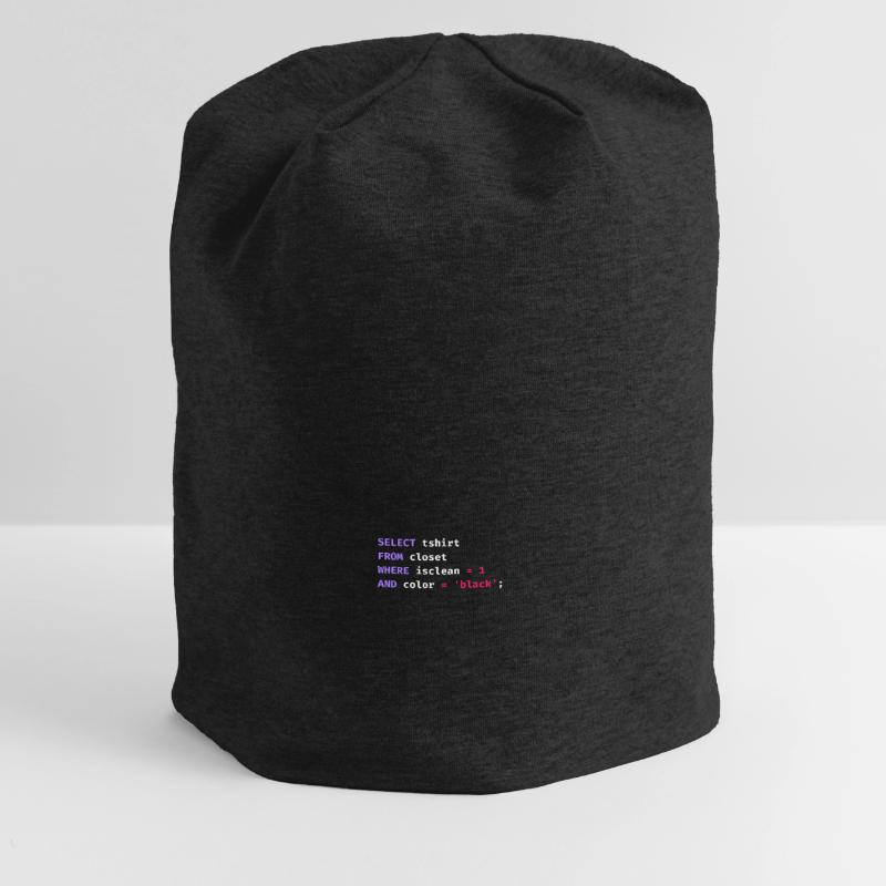 Programmer Database Science Software Coder Funny Jersey Beanie