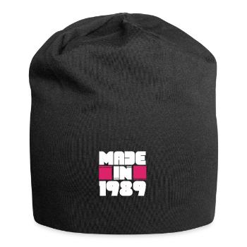 Fabriqué en 1989 Awesome Retro Birthday Vintage Born - Bonnet en jersey - noir - Devant