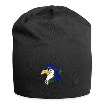 Weihnachtsinsel - Jersey-Beanie - Schwarz - Vorne