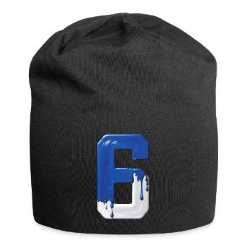 NON. 6 NUMÉRO 6 BLEU BLANC 6E ANNIVERSAIRE - Bonnet en jersey - noir - Devant
