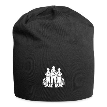 Firefighters in action Portrait - Jersey Beanie - black - Front