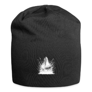 Gratte-ciel dans l’énergie Chaos Style Explosion - Bonnet en jersey - noir - Devant