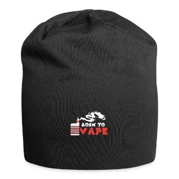 E-Cigarette E-Shisha Vapor Liquide - Bonnet en jersey - noir - Devant
