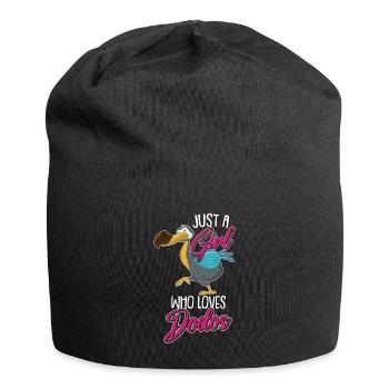 Lustiger Dodo Spruch Mauritius Vogel - Jersey-Beanie - Schwarz - Vorne
