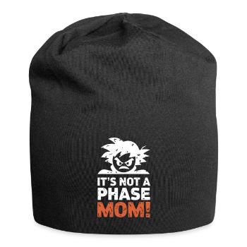 It's not a phase mom! Emo Goth Alternative - Jersey Beanie - black - Front