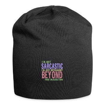 beyond your imagination - Jersey Beanie - black - Front
