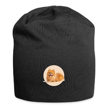 Rot Spitz - Jersey-Beanie - Schwarz - Vorne
