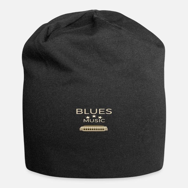 Harpe Blues - Bonnet en jersey - noir