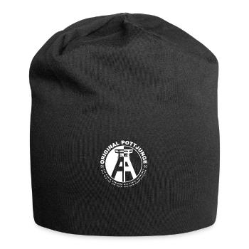 Ruhrpott Ruhrgebiet - Original Pottjunge - Jersey Beanie - black - Front
