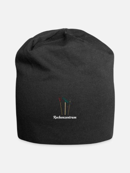 Garten Rechen - Jersey-Beanie - Schwarz