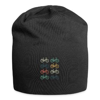 Vélos rétro - Bonnet en jersey - noir - Devant