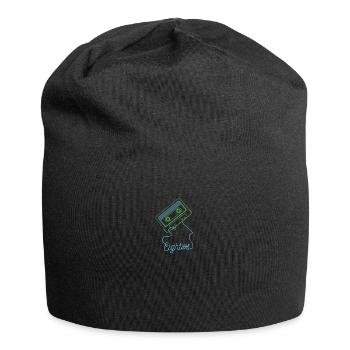 Vintage Casette Tape Eighties 80's 90's - Jersey Beanie - black - Front