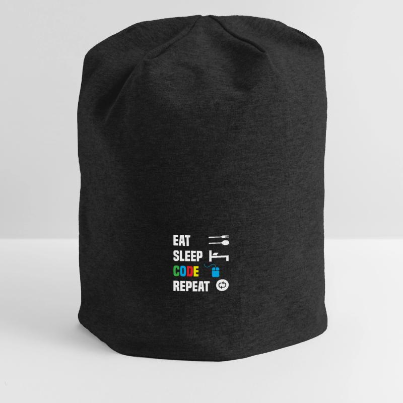 Code Codierung Coder Kodierung Informatiker Jersey-Beanie