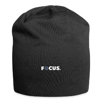 Focus Camera Photographer Photo Shoot Photos - Jersey Beanie - black - Front