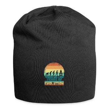 DJ Evolution DiscJockey Old School Idea 005-134 - Jersey Beanie - black - Front